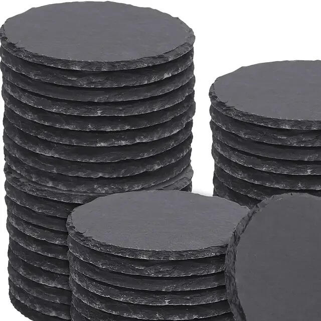 Custom engraved stone coasters